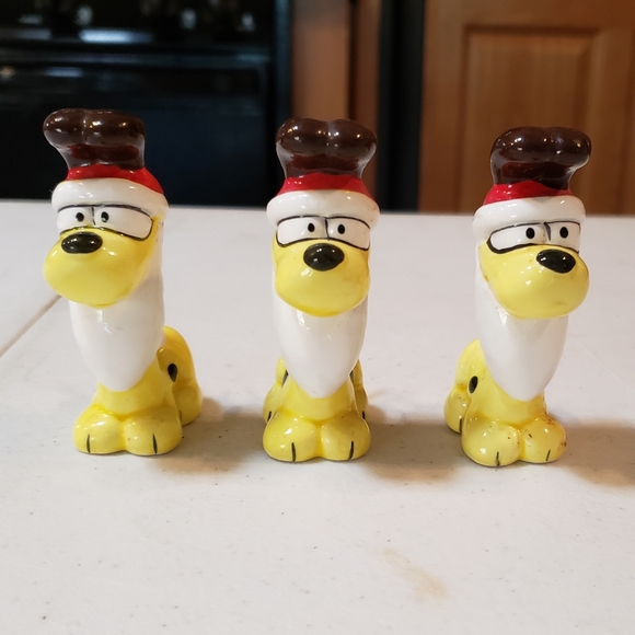 Enesco Other - Vintage Garfield Odie Christmas Ornament lot